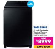 Samsung 19Kg AI Top Loader Washing Machine WA80F19S8BFA 850027340