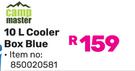 Camp Master 10Ltr Cooler Box (Blue)