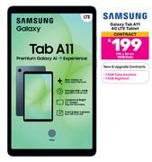 Samsung Galaxy Tab A11 4G LTE Tablet-On 15GB Data