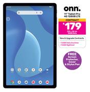 Onn 11" Tablet Pro 4G 128GB LTE-On 15GB Data