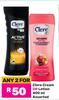 Clere Cream Or Lotion Assorted-For Any 2 x 400ml