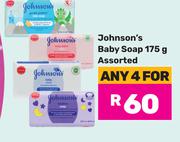 Johnson's Baby Soap Assorted-For Any 4 x 175g