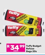 Tuffy Budget Refuse Bags-20s Pack Each