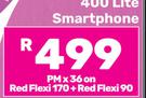Honor 400 Lite Smartphone-On Red Flexi 170 + Red Flexi 90