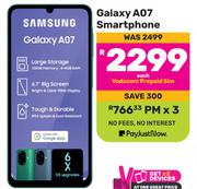 Samsung Galaxy A07 Smartphone
