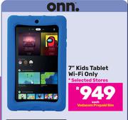 Onn 7" Kids Tablet WiFi Only