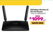 TP-Link 300 Mbps Wireless N 4G LTE Router 850000377