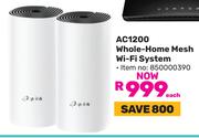 TP-Link AC1200 Whole-Home Mesh Wi-Fi System 850000390-Each