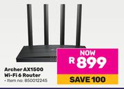 TP-Link Archer AX1500 WiFi 6 Router 850012245