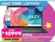 MSI Modern 14 Intel Core i7 Processor 850023608