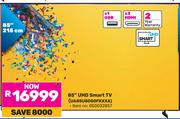 Samsung 85" UHD Smart TV UA85U8000FKXXA 850032857