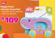 ABC Happy Push Animals Assorted 824447