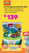 Winfun Lil Playground Sorter Ball 803401