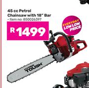 Hyper Tough 45cc Petrol Chainsaw With 18" Bar 850026397