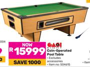 Easi Eight Coin-Operated Pool Table 504615