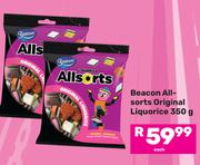 Beacon All-Sorted Original Liquorice-350g Each