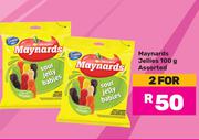 Maynards Jellies Assorted-For 2 x 100g