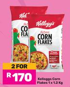 Kelloggs Corn Flakes-For 2 x 1.2kg