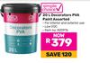 Simple Choice Decorators PVA Paint Assorted-20Ltr
