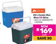 Ozark 25Ltr Trail Cooler Box (Blue Or Olive)-Each