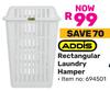 Addis Rectangular Laundry Hamper (694501)