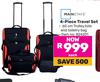 Mainstays 4 Piece Travel Set (824201)-Each