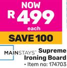 Mainstays Supreme Ironing Board (174703)-Each