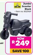 Big Jim Jumbo Scooter Black (802969)
