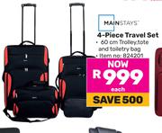Mainstays 4 Piece Travel Set (824201)-Each