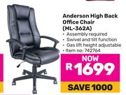 Anderson High Back Office Chair ML-362A (742764)