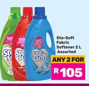 Sta-Soft Fabric Softener Assorted-For Any 2  x 2Ltr