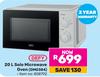 Defy 20L Solo Microwave Oven DMO384 808792
