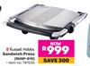 Russell Hobbs Sandwich Press RHSP-015 787036