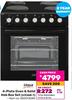 Univa 4 Plate Oven & Solid Hob Box Set U336B-1 850013085