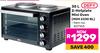 Defy 30L 2 Hotplate Mini Oven MOH 2330 BL 837103