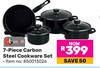 Tissolli 7 Piece Carbon Steel Cookware Set 850013026