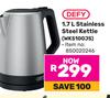 Defy 1.7L Stainless Steel Kettle WK5100JS 850020246
