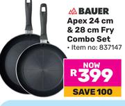 Bauer Apex 24cm & 28cm Fry Combo Set 837147