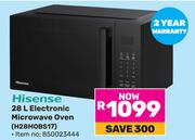Hisense 28L Electronic Microwave Oven H28MOBS17 850023444