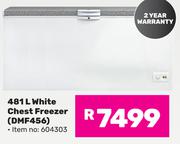 Defy 481L White Chest Freezer DMF456 604303