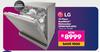 LG 14 Place Quadwash Dishwasher DFB512FP.APZ 797081