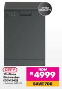 Defy 13 Place Dishwasher DDW 242 836126