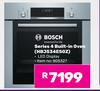 Bosch Series 4 Built In Oven HBJ534ESOZ 805327
