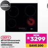 Defy 65cm Vitrocermic Touch Control Hob DHD406A 829877