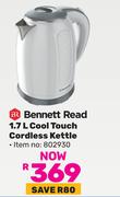 Bennett Read 1.7L Cool Touch Cordless Kettle 802930