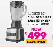Logik 1.5L Stainless Steel Blender 781310