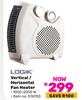 Logik Vertical/Horizontal Fan Heater 576700