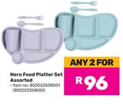 Little One Hero Food Platter Set Assorted 850022508001/850022508002-For Any 2