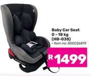 Little One Baby Car Seat 0-18Kg HB-038 850026819