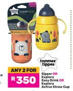 Tommee Tippee Sipper Or Explora Easy Drink Or Explora Active Straw Cup-For Any 2